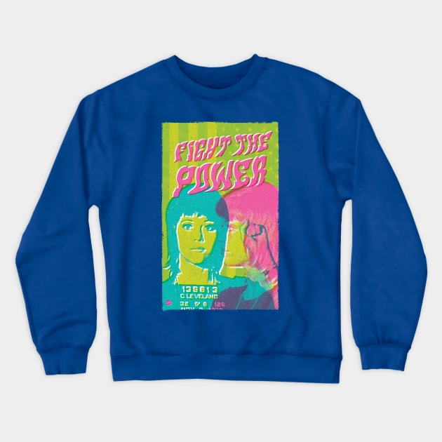 Jane Fonda for President! Crewneck Sweatshirt by BryanWestArt